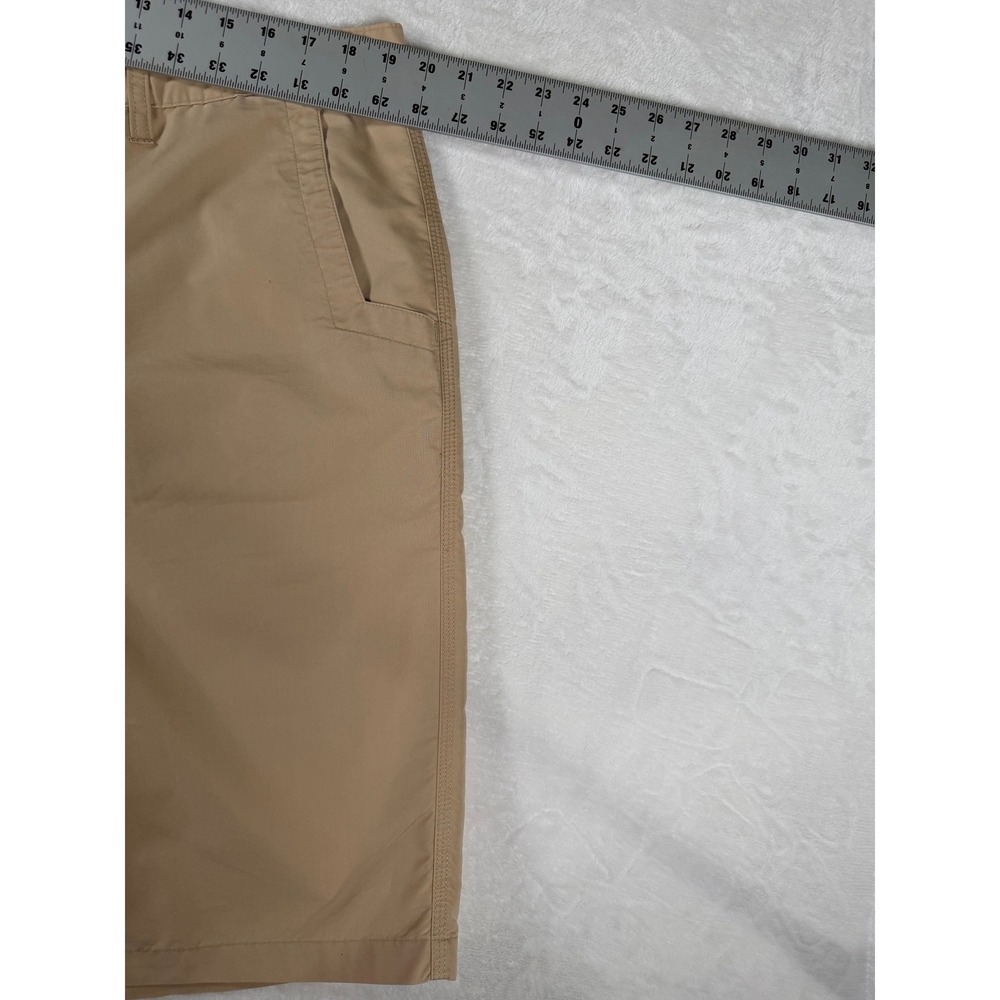 Mountain Khakis Lakeport Shorts Golf Hiking Stretch Nylon Tan Mens 40x12 - Picture 6 of 9